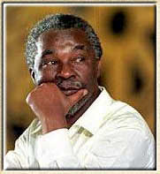 Thabo Mbeki President of South Africa and President of the African National Congress